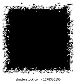 Grunge black and white vector background