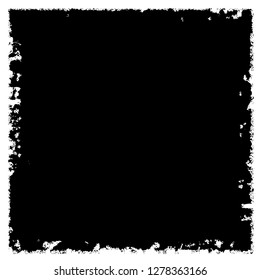 Grunge black and white vector background