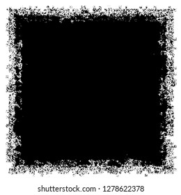 Grunge black and white vector background