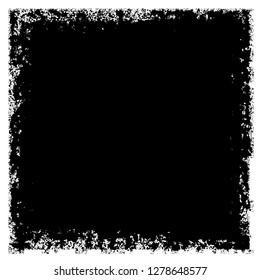 Grunge black and white vector background