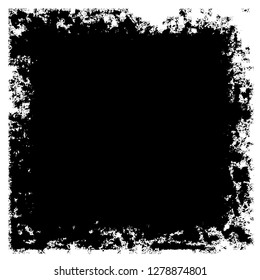 Grunge black and white vector background