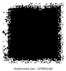 Grunge black and white vector background