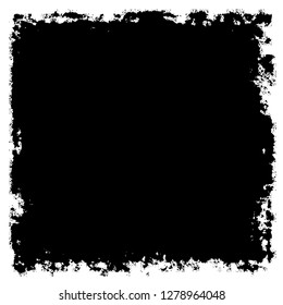 Grunge black and white vector background