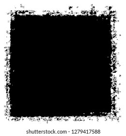 Grunge black and white vector background