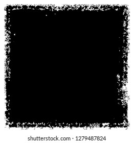 Grunge black and white vector background
