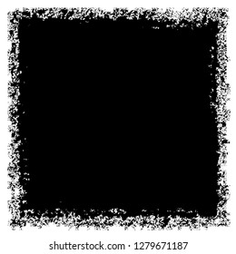 Grunge black and white vector background