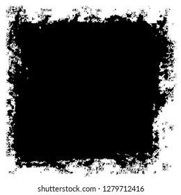 Grunge black and white vector background