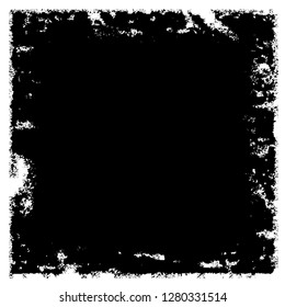 Grunge black and white vector background