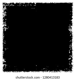 Grunge black and white vector background