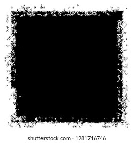 Grunge black and white vector background