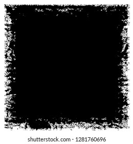 Grunge black and white vector background