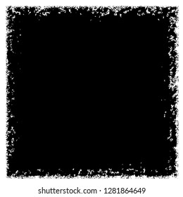 Grunge black and white vector background