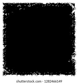 Grunge black and white vector background