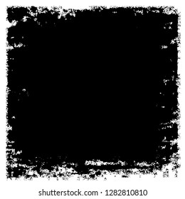 Grunge black and white vector background