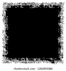 Grunge black and white vector background