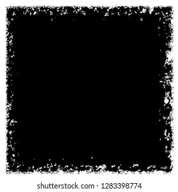Grunge black and white vector background