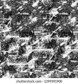 Grunge black and white vector background