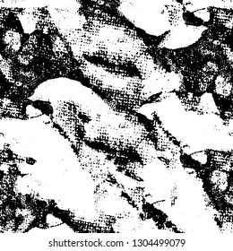 Grunge black and white vector background