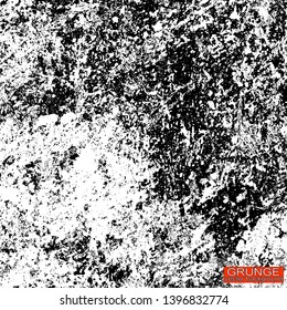 Grunge black white vector background
