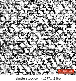 Grunge black white vector background