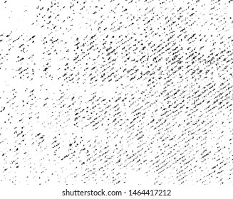 Grunge black and white vector background. Abstract monochrome texture pattern of cracks, scuffs, chips and scratches
