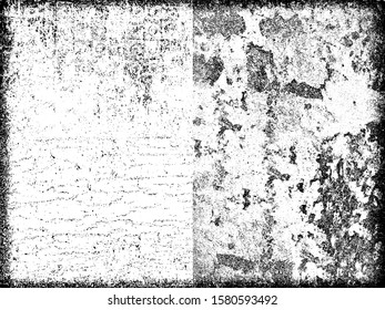Grunge black white vector background