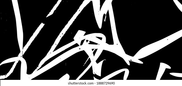Fondo vectorial negro y blanco. Textura de caos monocromo