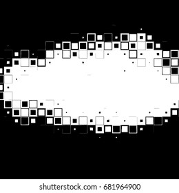 Grunge black and white vector background