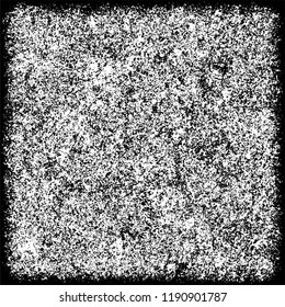 Grunge black and white vector. Gloomy dirty background. Old vintage texture of scratches and scuffs
