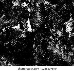 Grunge is black and white. Vector monochrome texture. Abstract background of scratches and scuffs