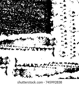 Grunge black and white vector pattern abstract