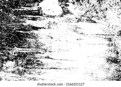 Grunge textura vectorial en blanco y negro. Fondo sucio monocromo. Resumen de la superficie desgastada