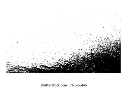 Grunge black and white vector texture.