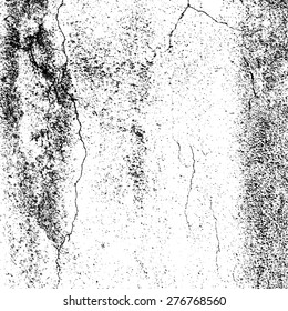 Grunge black and white wall background. EPS10 vector