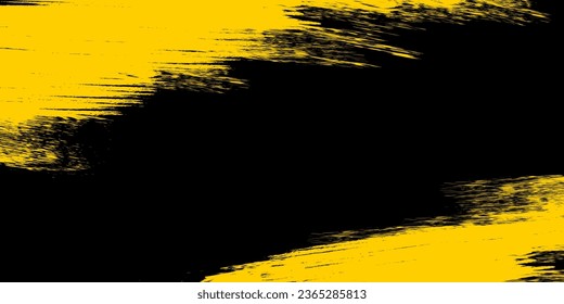 Grunge Black and yellow Distressed Texture vector illustration