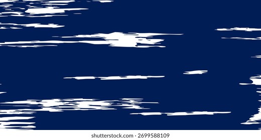 Grunge blue design white grunge vector illustration. Hand drawn abstract color frame set. modern graphic simple art good pattern