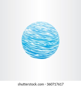 grunge blue globe vector background planet