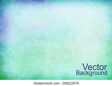 Grunge blue vector background