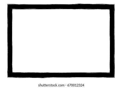Grunge Border Frame. Vector
