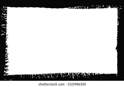 Grunge border frame.Distressed background design.