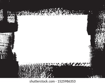 Grunge border frame.Distressed background design.