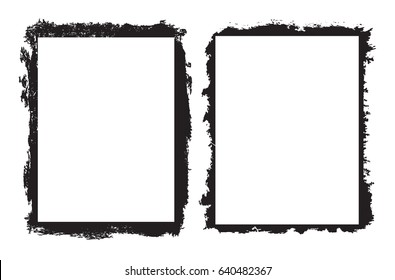 Grunge border frame.Grunge background.