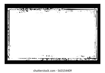 Grunge border frame.Vector grunge background.