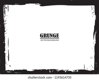 Grunge Border Frame.Vector Distress Frame.