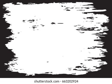Grunge border frame.Vector distress frame.