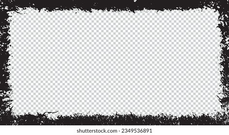 farbige Grenze, grundiger Rahmen, Vektordesign 