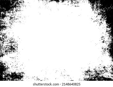 Grunge Border Vector Texture Background Abstract Stock Vector (Royalty ...