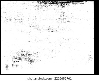Grunge border vector texture background. Abstract frame overlay. Dirty and damaged backdrop. Vector graphic illustration with transparent white. EPS10.