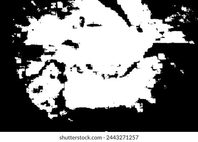 Grunge border vector texture background. Abstract frame overlay. Dirty and damaged backdrop. Vector graphic illustration with transparent white. EPS10.