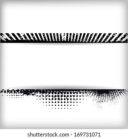 Grunge borders